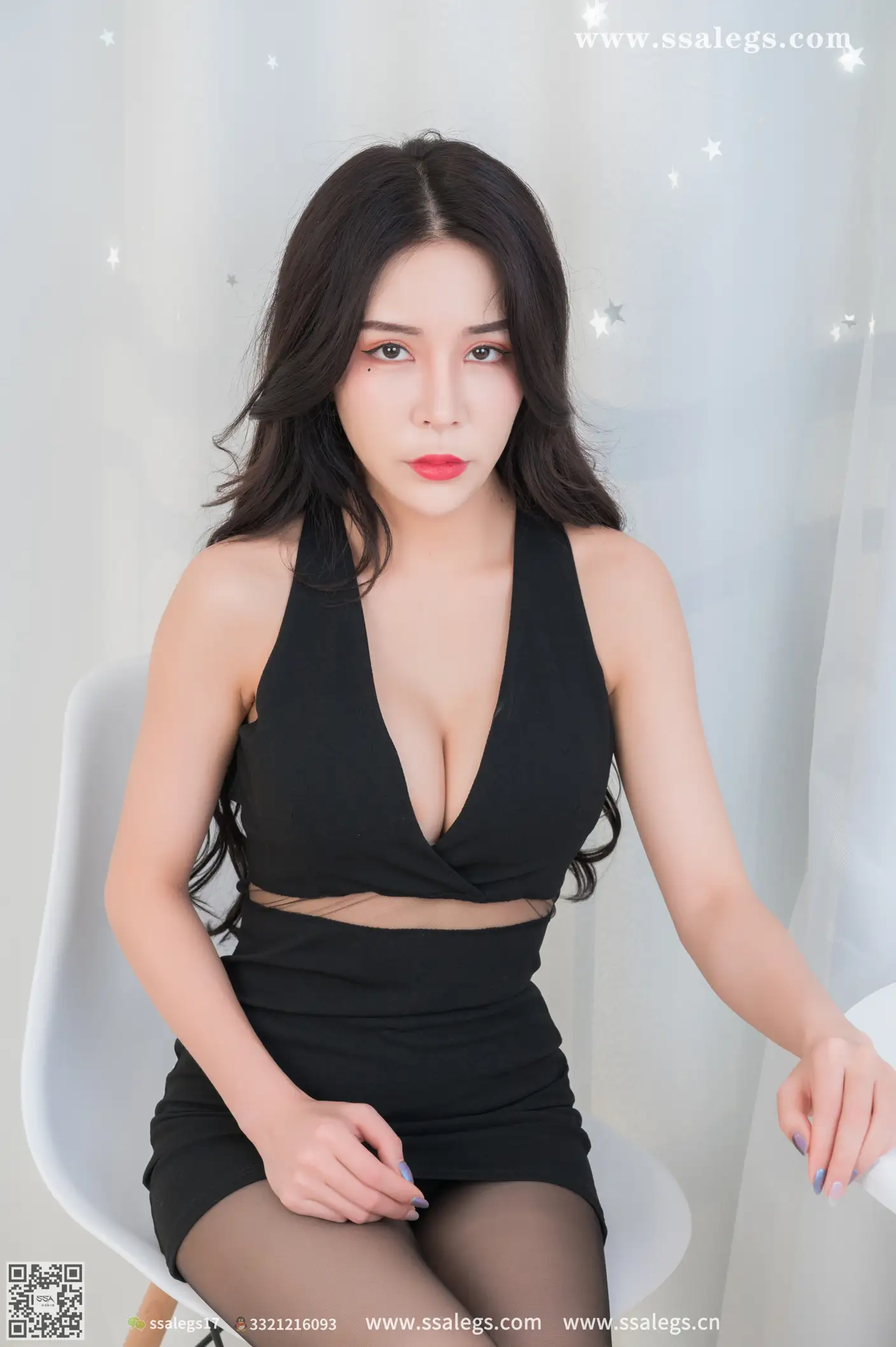 [SSA丝社] NO.411 娜娜做真实的御姐黑丝写真(上)、丝社、美足#[138P]-033