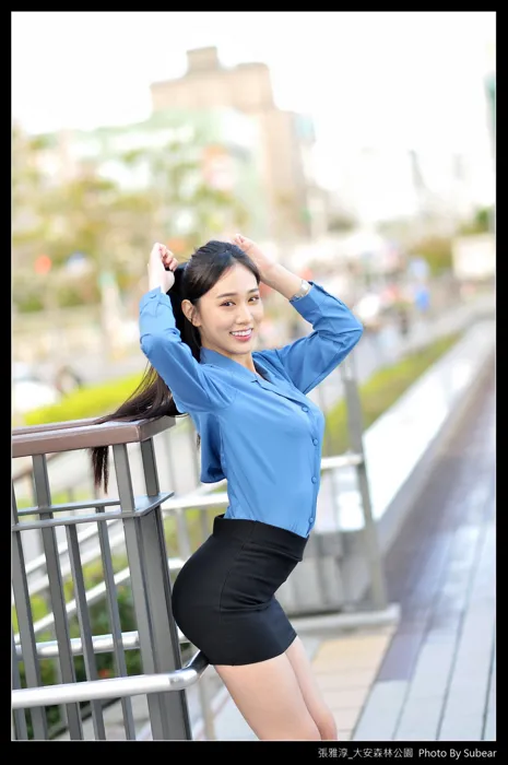 [街拍丝足] NO.091 张雅淳 大安森林 高跟美腿外拍 #街拍丝足、美足#[54P]-045