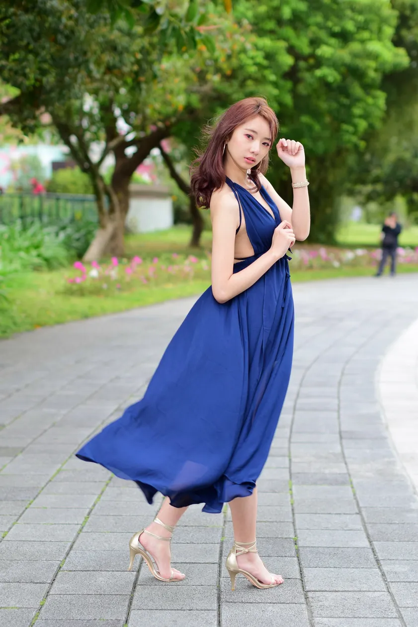 [街拍丝足] NO.178 优宝 高衩长裙凉高美腿 #街拍丝足、美足#[129P]-069
