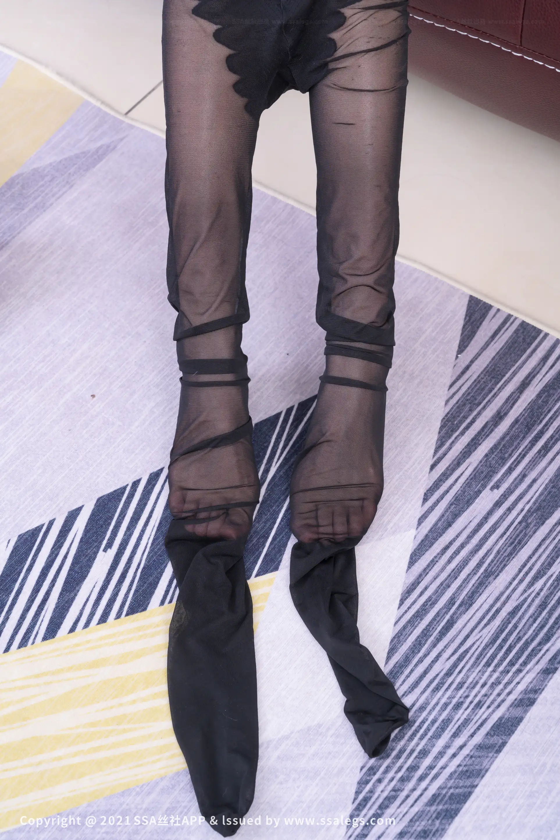 [SSA丝社] NO.635 腿模晶晶的黑丝美腿写真(下)#[139P]-121