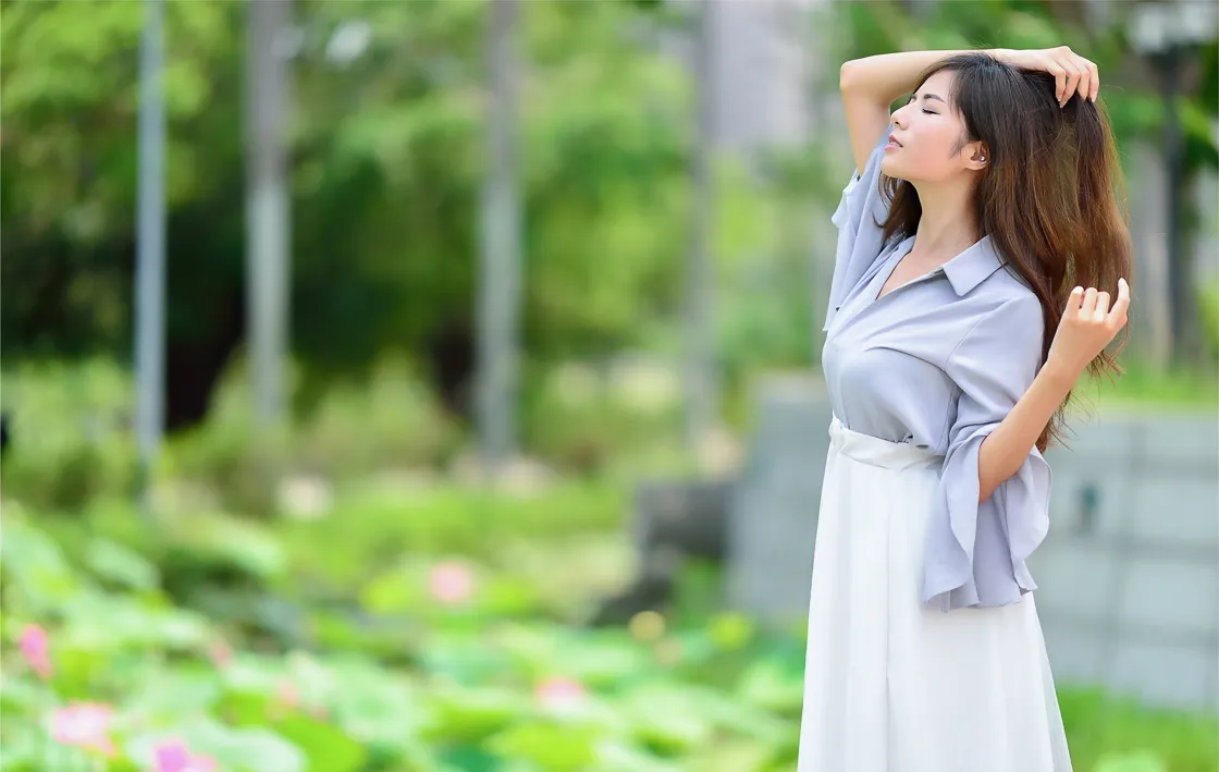 [街拍丝足] NO.145 方唯真 飘逸长裙涼高美腿 #街拍丝足、美足#[184P]-042