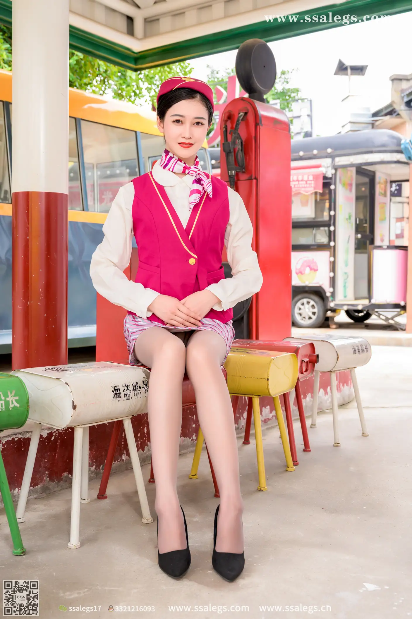 [SSA丝社] NO.435 漫漫 她的空姐梦(上) 、丝社、美足#[156P]-116