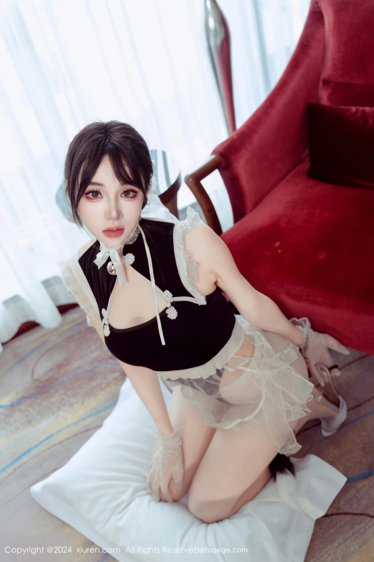 [秀人网] 2024.09.24 No.9197 汐汐爱吃草莓、秀人旗下#[80P]-018