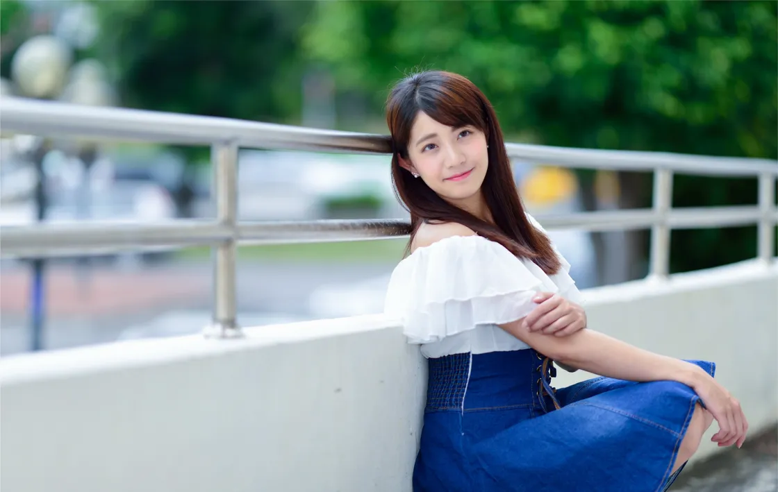 [街拍丝足] NO.168 姍姍 牛仔短裙涼高美腿 #街拍丝足、美足#[35P]-017