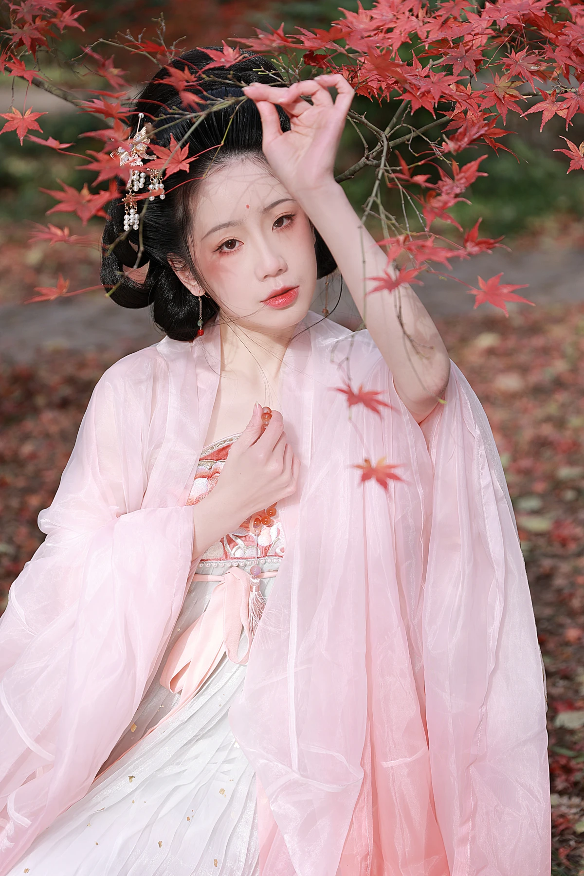 [艺图语]2023.01.13 Vol.2906 红枫#空川#[19P]-012