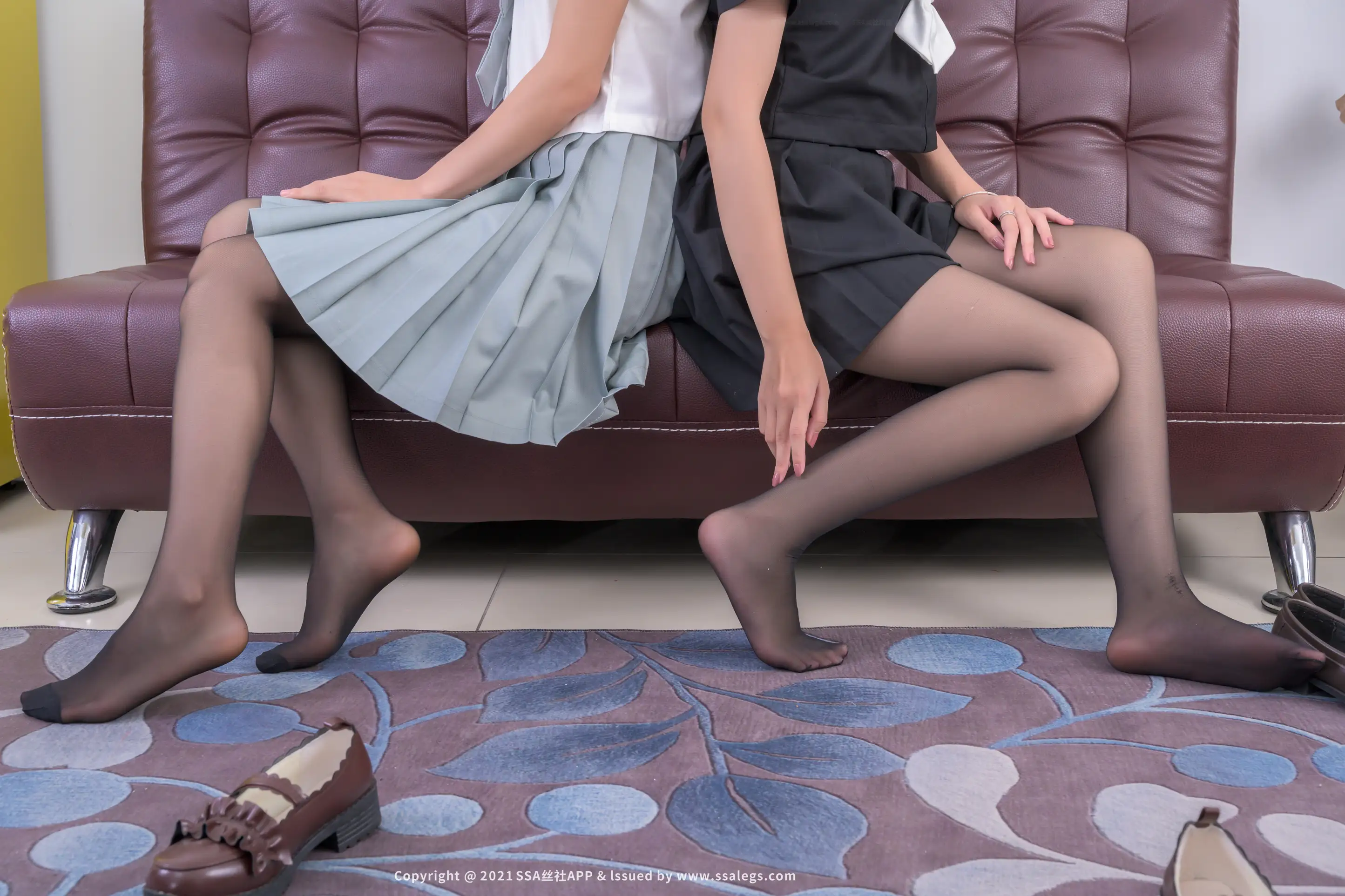 [SSA丝社] NO.691 模特可儿和素人的黑丝袜美脚(下)#[104P]-065