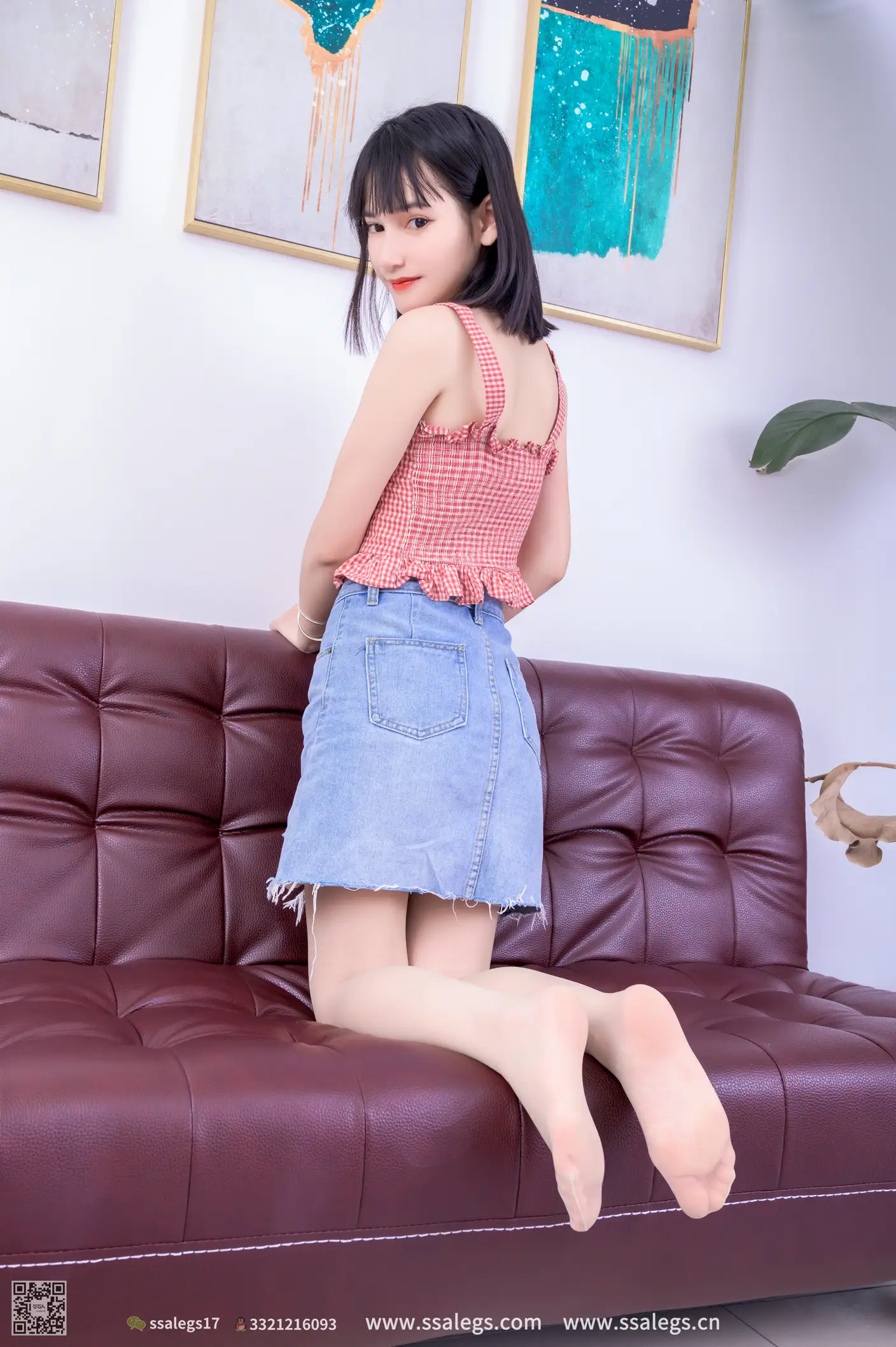[SSA丝社] NO.485 冰冰（下)、丝社、美足#[102P]-059