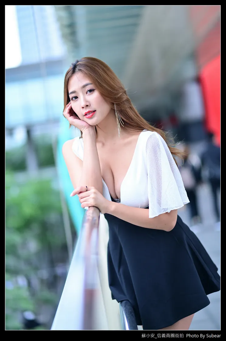 [街拍丝足] NO.101 低胸連衣裙涼高美腿 #街拍丝足、美足#[43P]-003