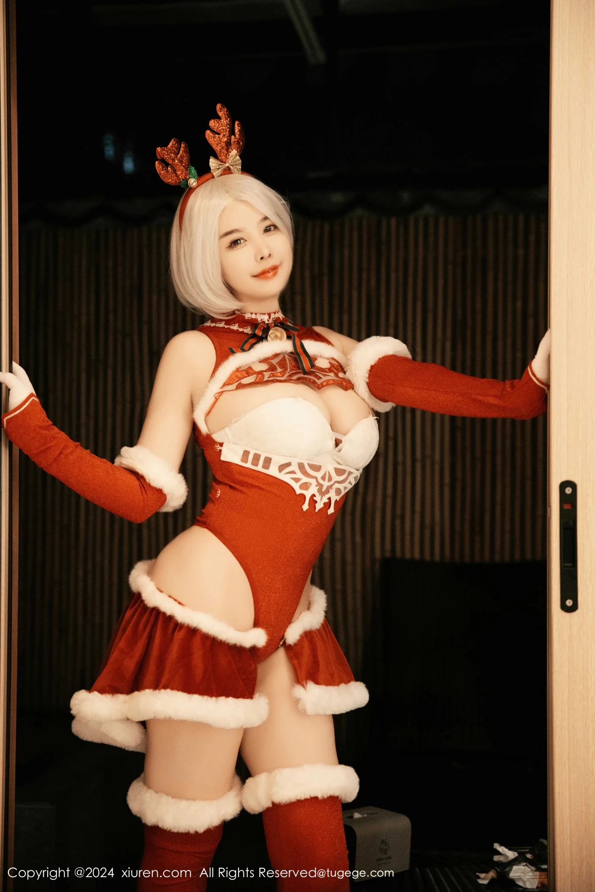 [秀人网] 2024.12.26 No.9660 樱桃小犊子、秀人旗下#[60P]-056