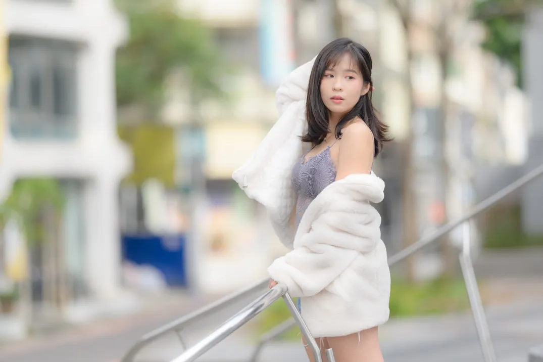 [街拍丝足] NO.215 YoYo 牛仔短裤长靴 #街拍丝足、美足#[109P]-065