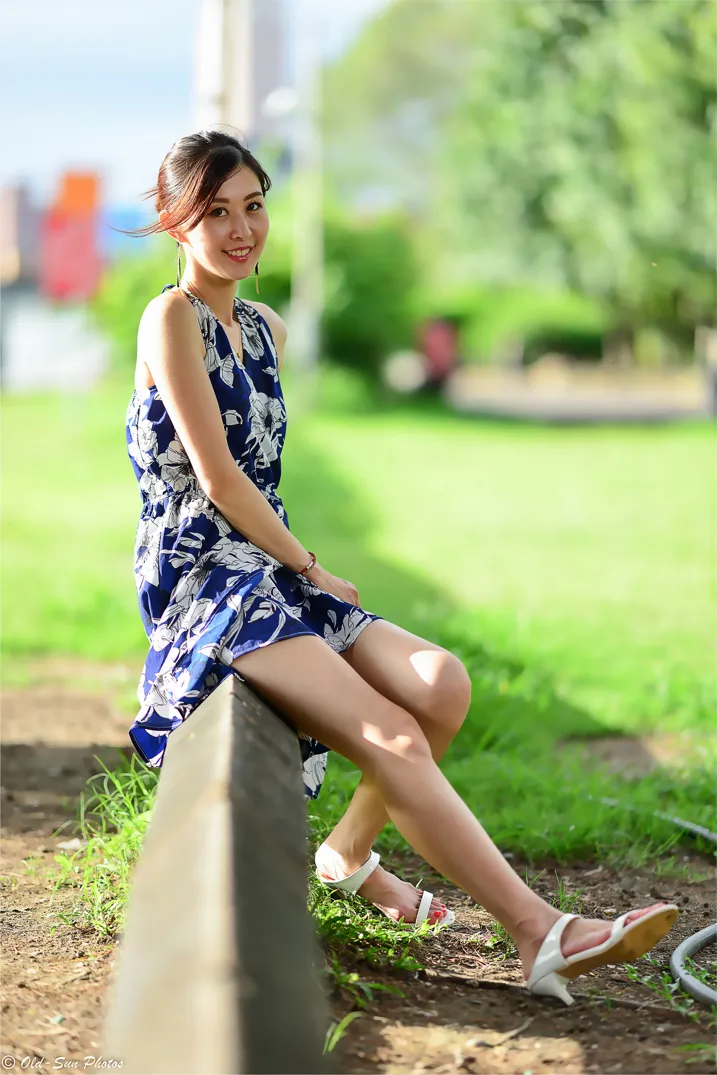 [街拍丝足] NO.196 赵婷婷 连衣裙凉高美腿 #街拍丝足、美足#[122P]-067