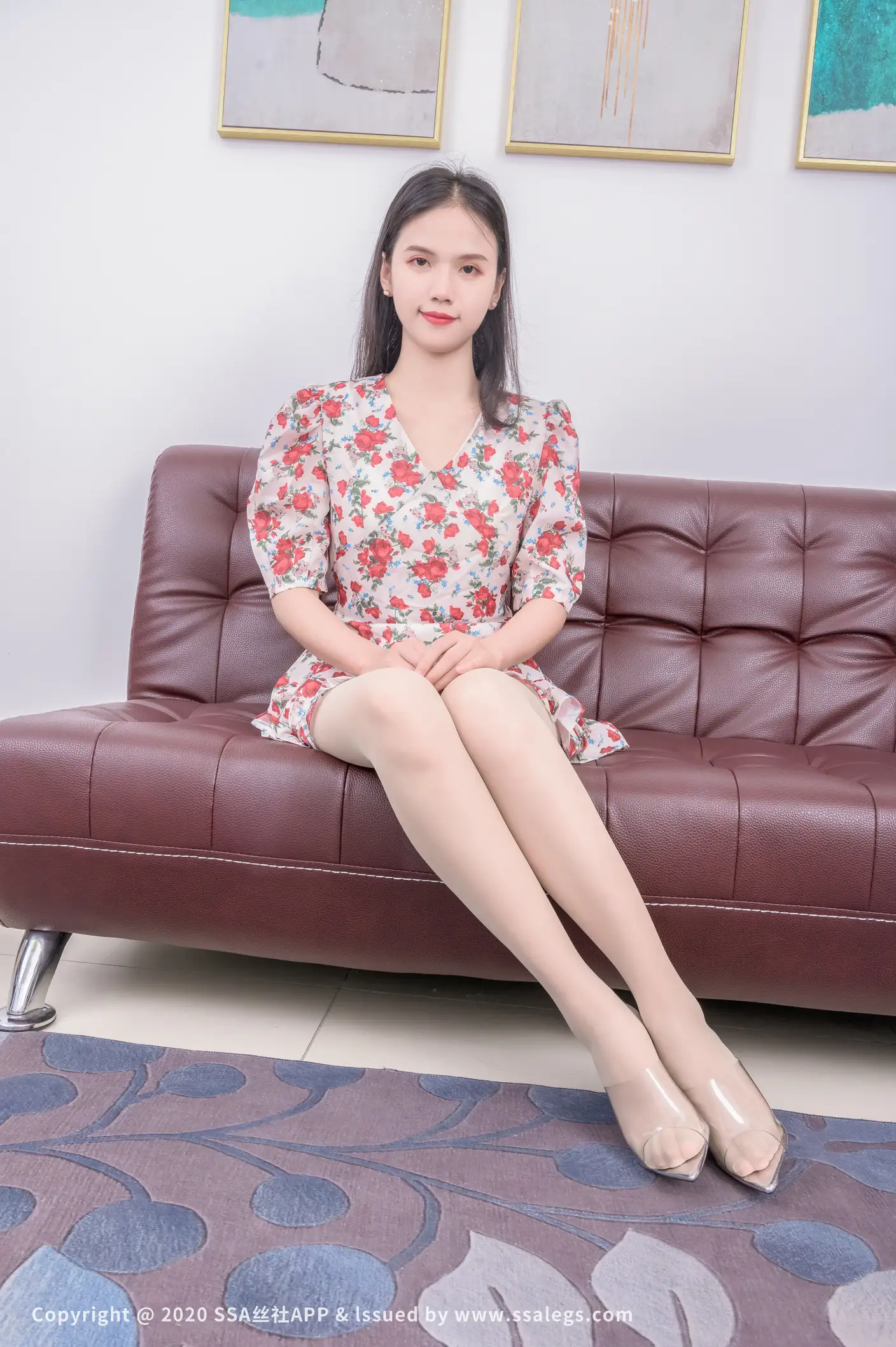 [SSA丝社] NO.544 楚楚 肉丝袜写真（上)、丝社、美足#[90P]-013