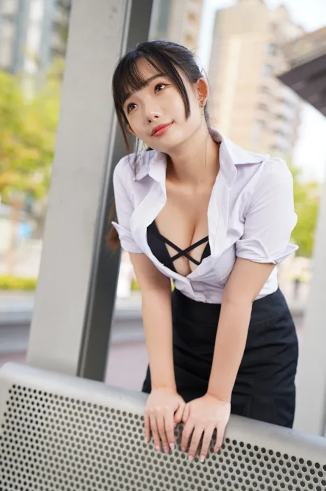 [街拍丝足] NO.078  陈家琳 OL短裙 高跟美腿外拍 #街拍丝足、美足#[100P]-090