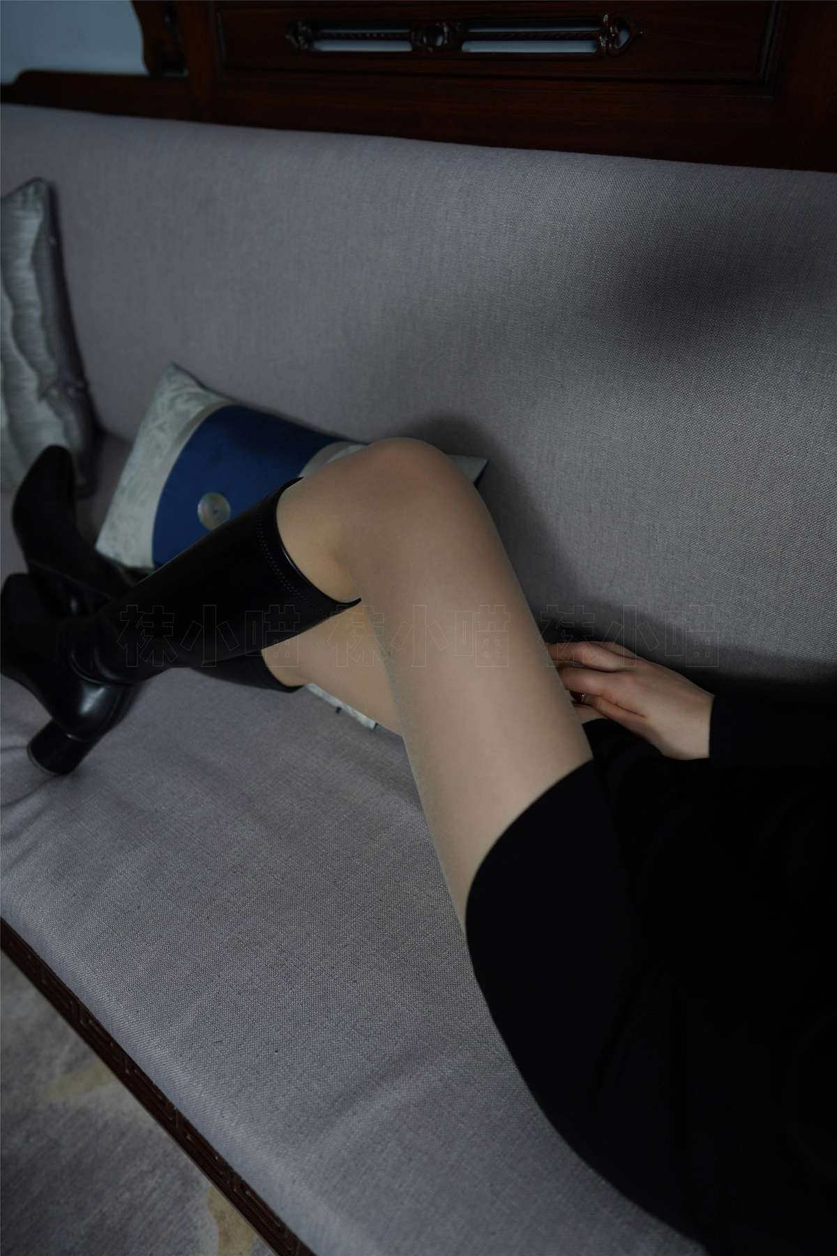 图片[10]-[kittyWawa袜小喵] KT264 《黑短裙与靴》[100P]-PicJJ