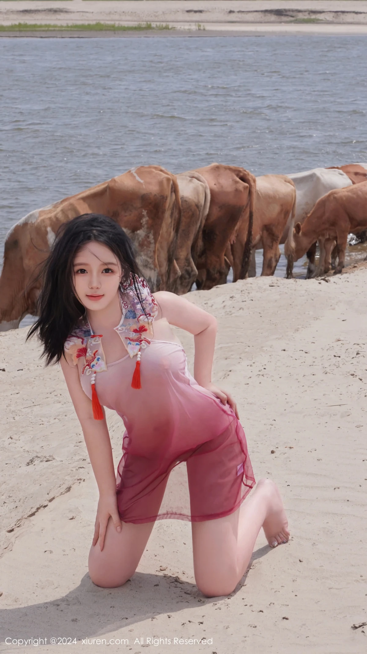 [秀人网] 2024.06.28 No.8777 小薯条nienie、秀人旗下#[73P]-058