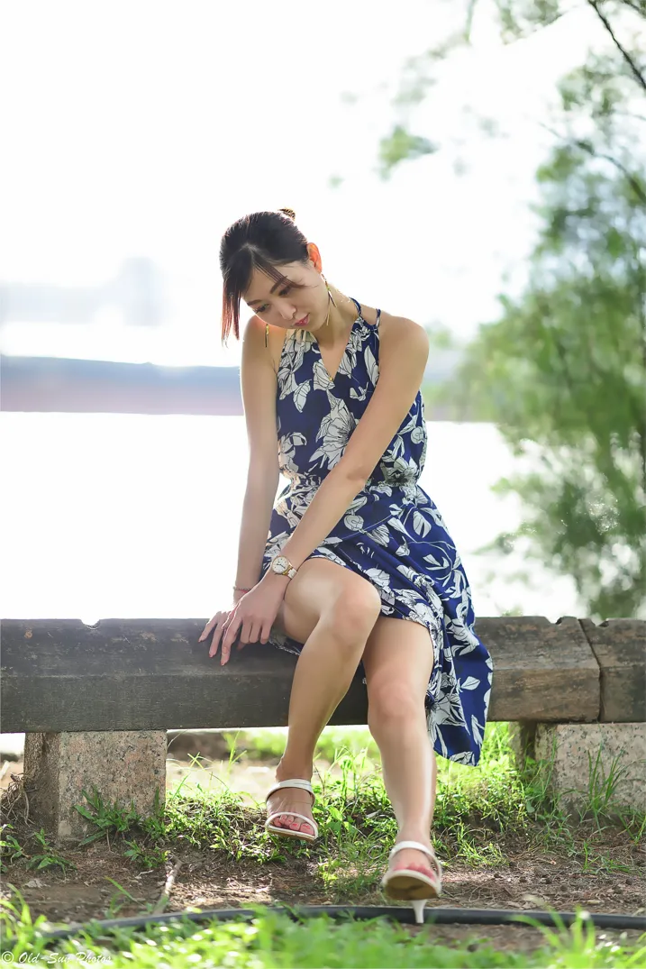 [街拍丝足] NO.196 赵婷婷 连衣裙凉高美腿 #街拍丝足、美足#[122P]-070