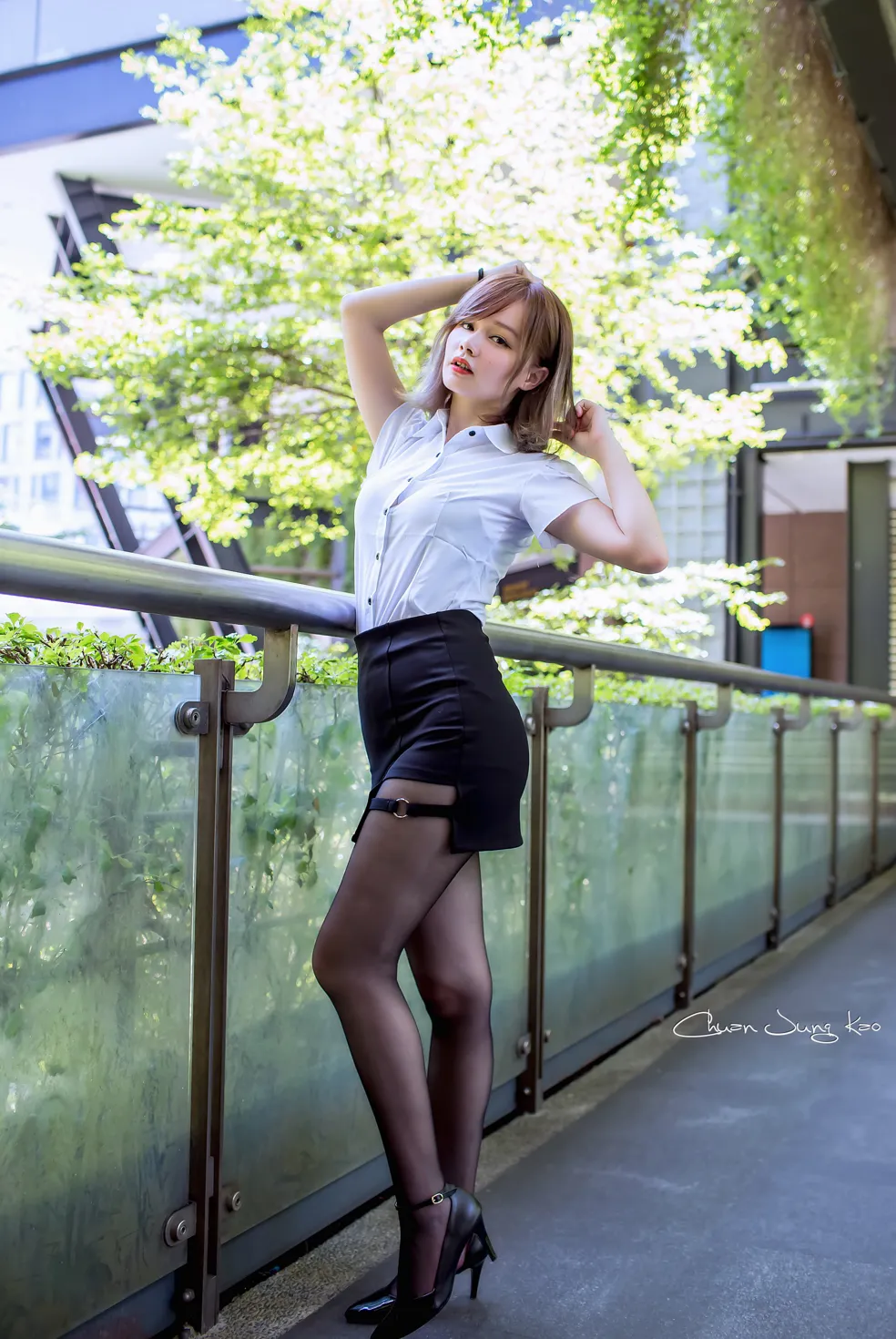 [街拍丝足] NO.167 乐儿 OL黑丝高跟美腿 #街拍丝足、美足#[39P]-033