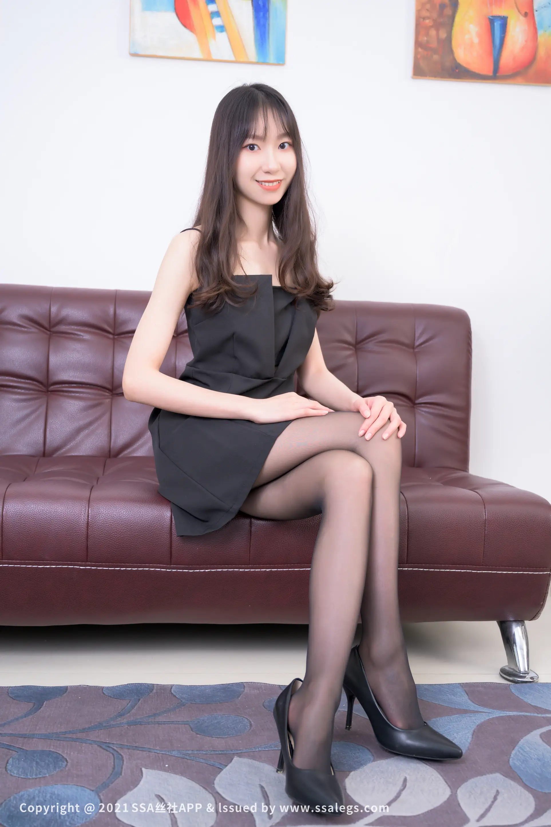 [SSA丝社] NO.706 模特伊霖的黑丝袜美腿(上)#[122P]-038