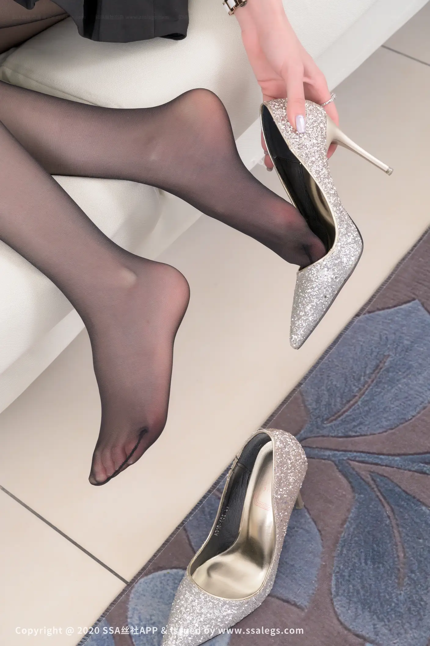 [SSA丝社] NO.546 娜娜 黑丝写真（上)、丝社、美足#[125P]-110