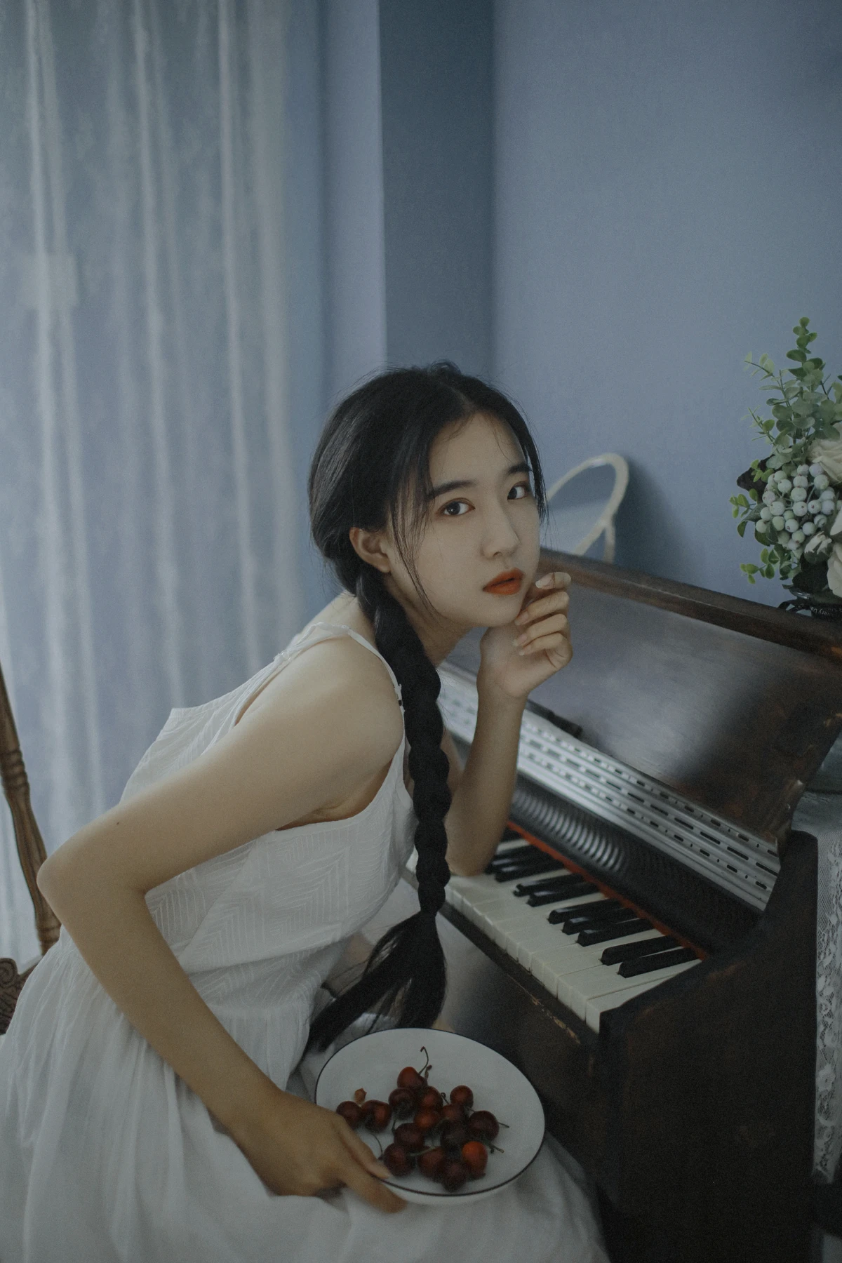 [艺图语]2023.03.09 Vol.3037 In Blue#知岫#[30P]-011