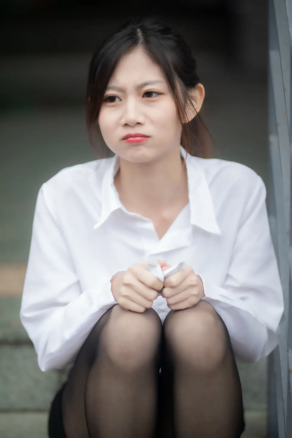 [街拍丝足] NO.128 Dolly Liu OL黑丝高跟美腿 #街拍丝足、美足#[31P]-029