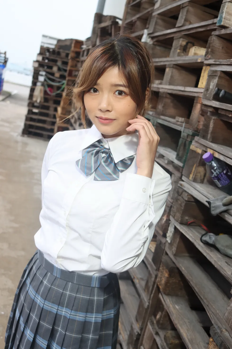 [街拍丝足] NO.144 Kandi 学生制服美腿 #街拍丝足、美足#[110P]-034