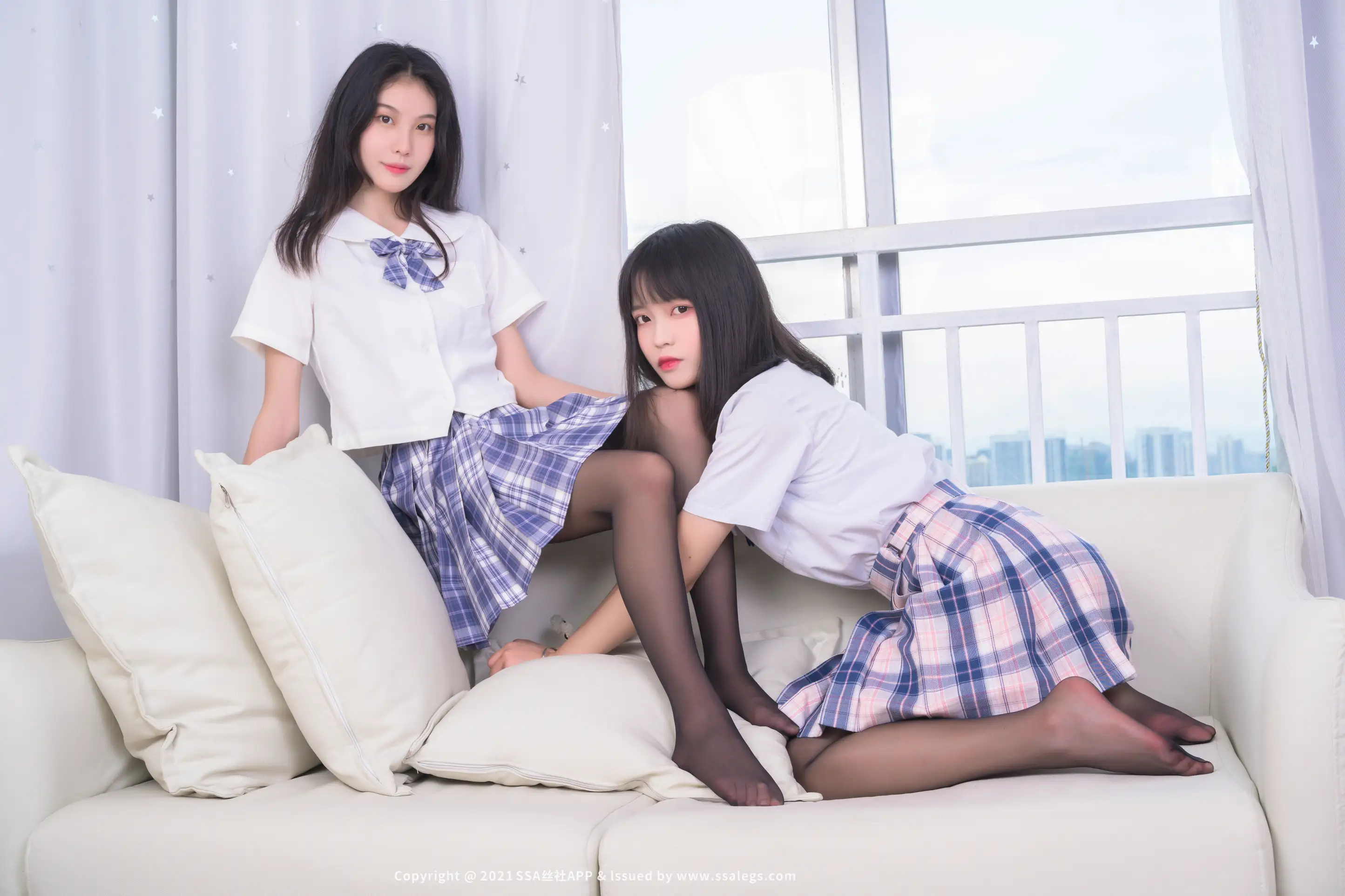 [SSA丝社] NO.637 模特素素&丹丹的黑丝(下)#[73P]-029