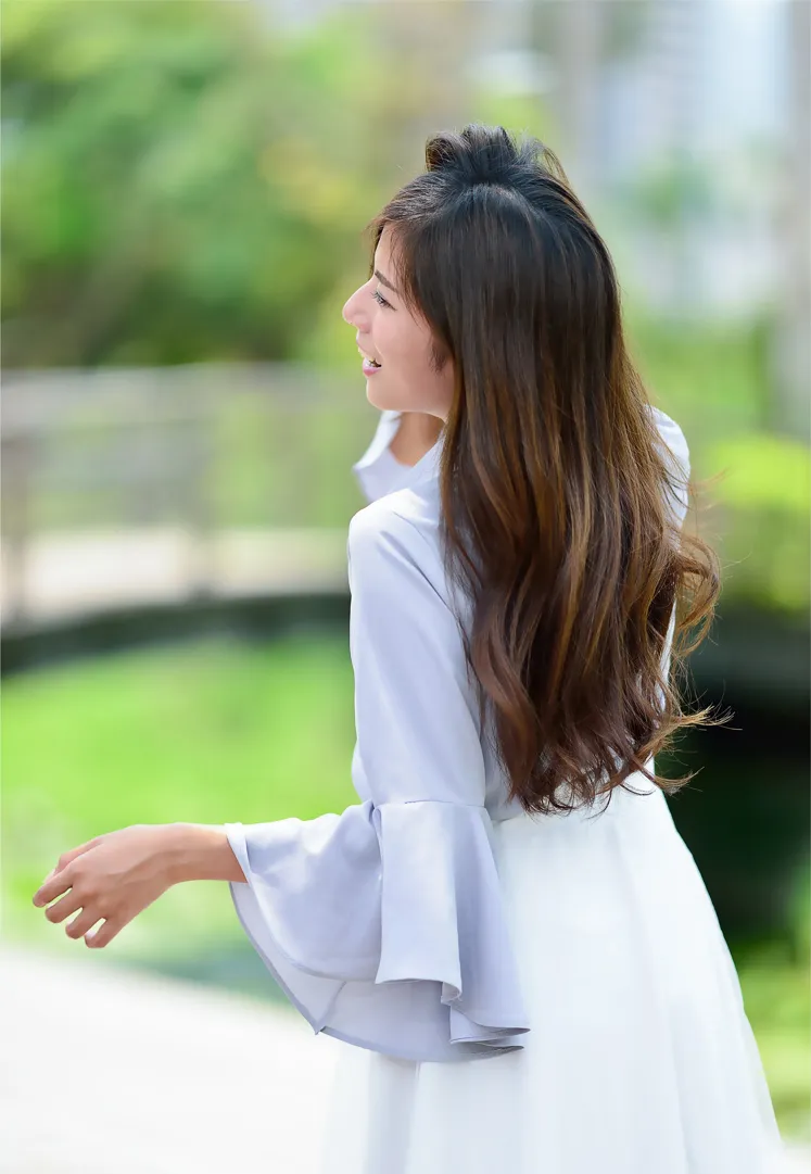 [街拍丝足] NO.145 方唯真 飘逸长裙涼高美腿 #街拍丝足、美足#[184P]-018