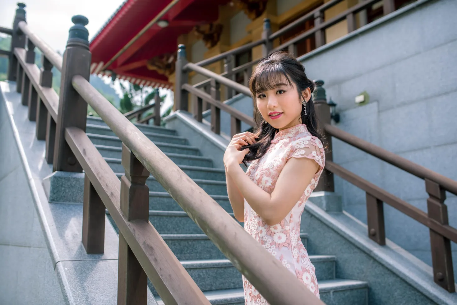 [街拍丝足] NO.188 余宸 旗袍高跟美腿 #街拍丝足、美足#[88P]-018