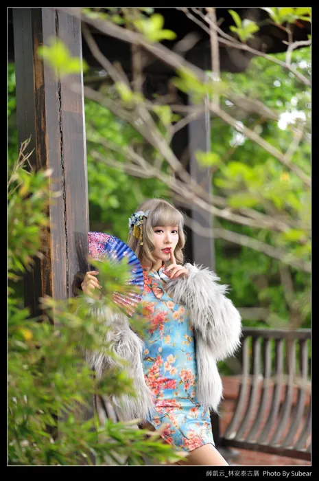 [街拍丝足] NO.069  薛凯云 林安泰古厝 高跟美腿外拍 #街拍丝足、美足#[76P]-062