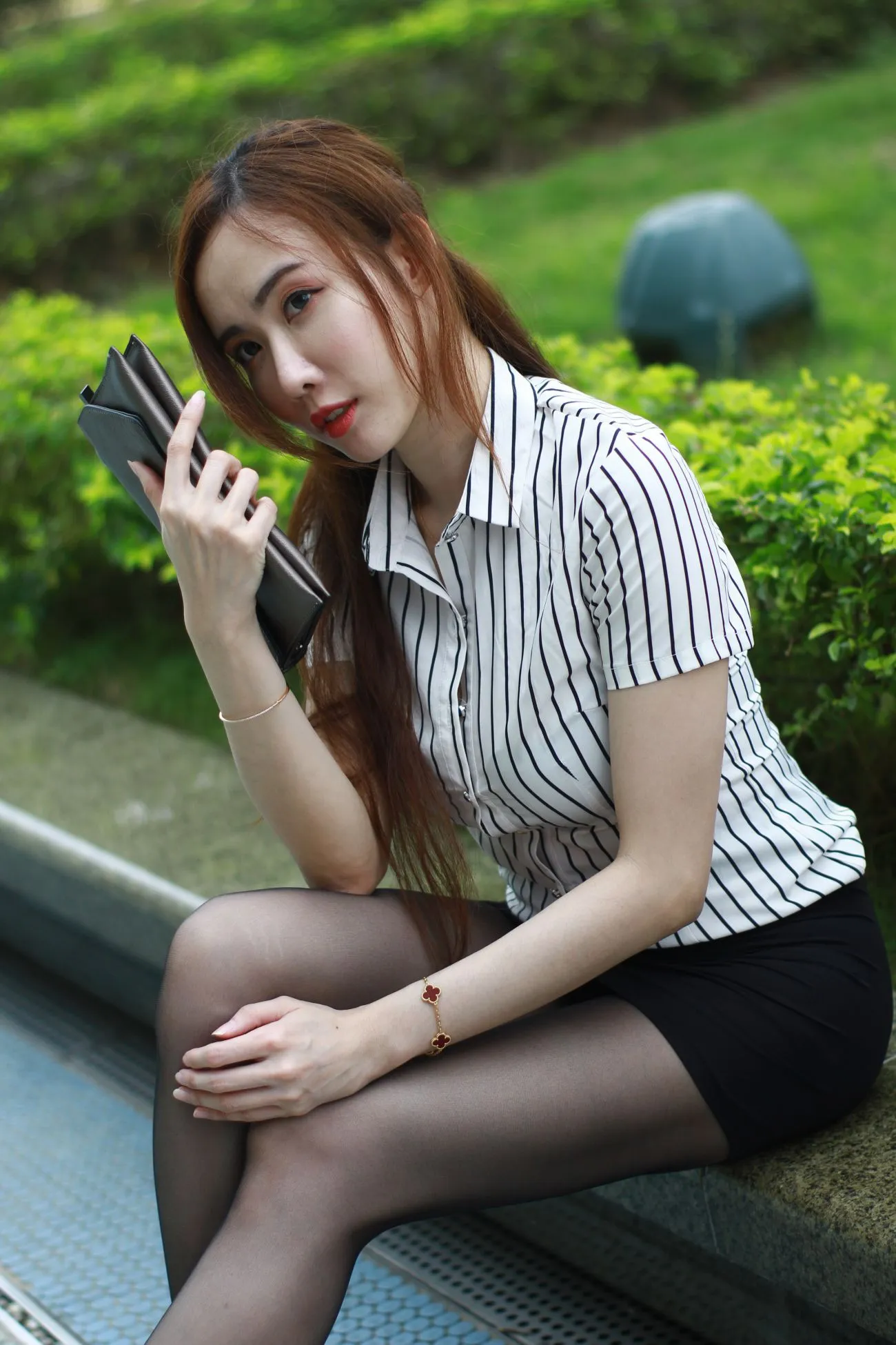 [街拍丝足] NO.073  Dora妍希 OL黑丝高跟美腿 #街拍丝足、美足#[82P]-080