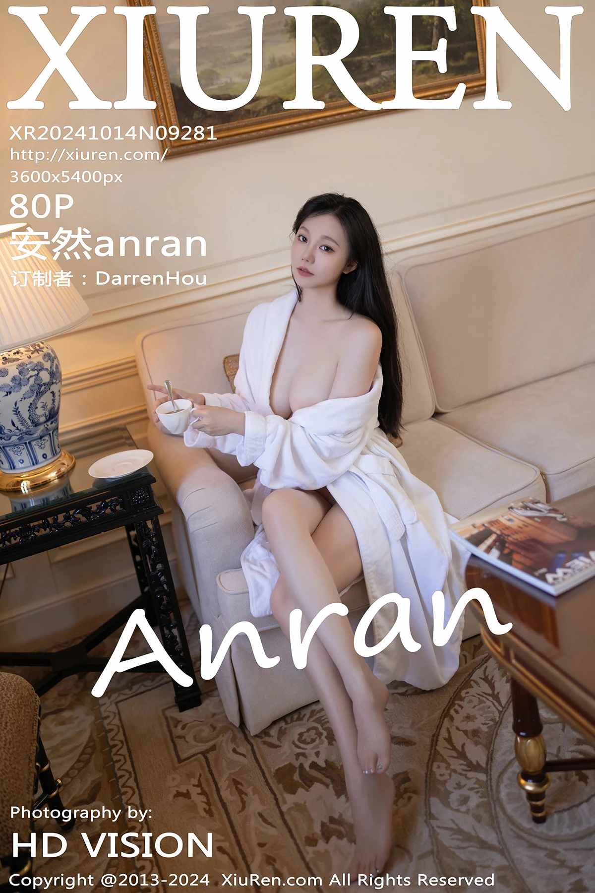 [秀人网] 2024.10.14 No.9281 安然anran[80P]-PicJJ