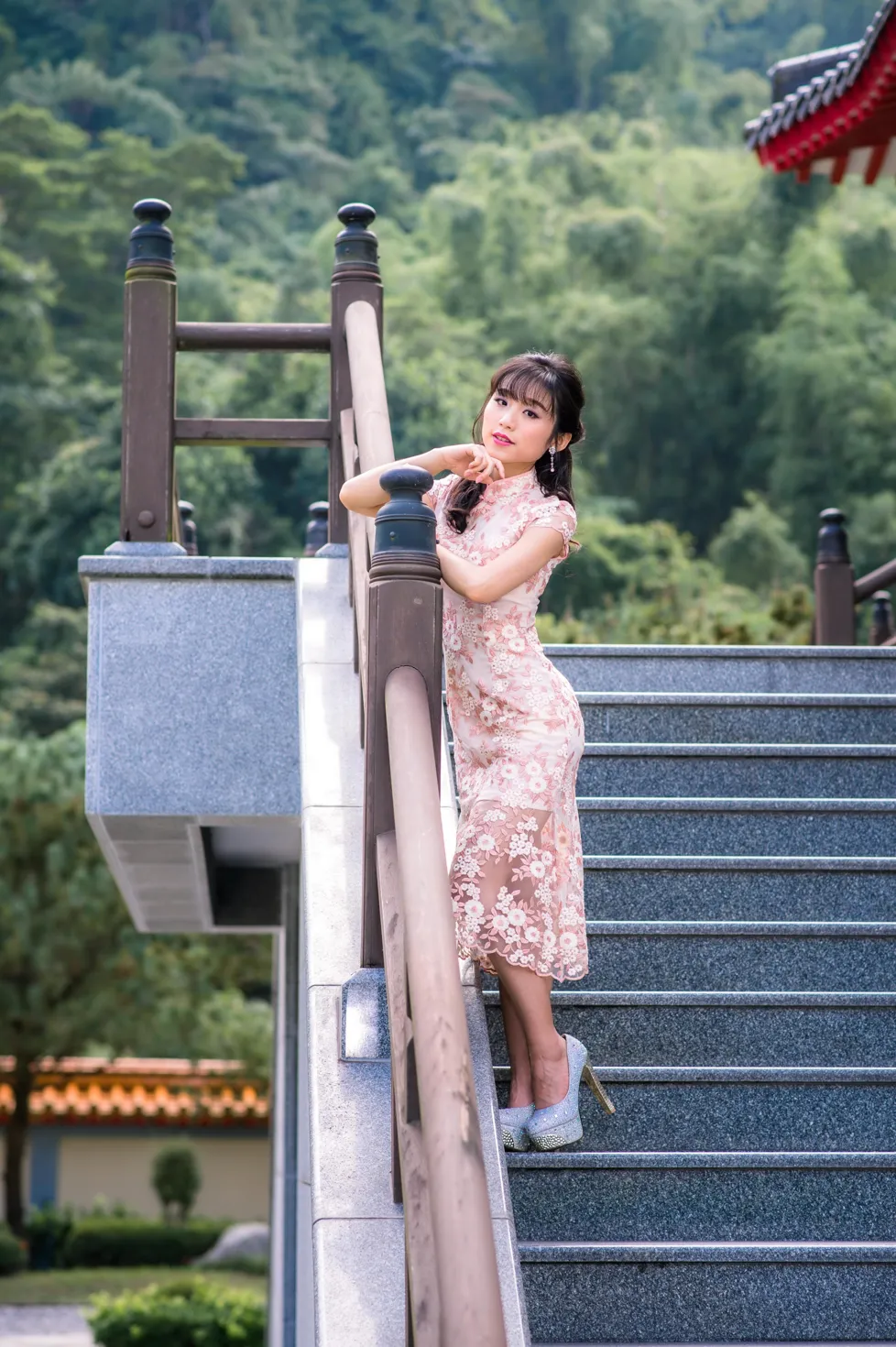 [街拍丝足] NO.188 余宸 旗袍高跟美腿 #街拍丝足、美足#[88P]-045