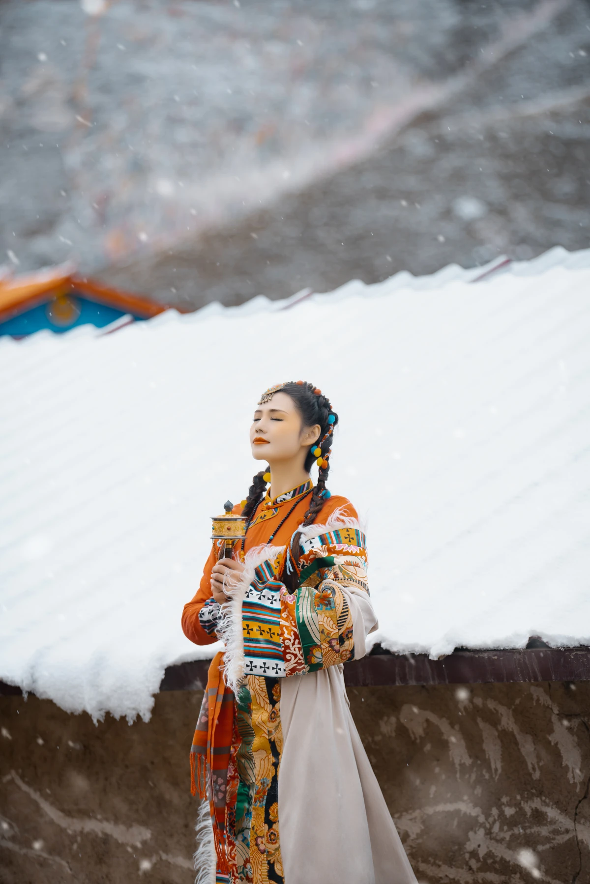 [艺图语]2023.02.08 Vol.3000 下雪天#谢阿玲#[26P]-009