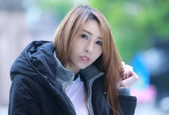 [街拍丝足] NO.081  庭庭 牛仔短褲 高跟美腿外拍 #街拍丝足、美足#[79P]-020