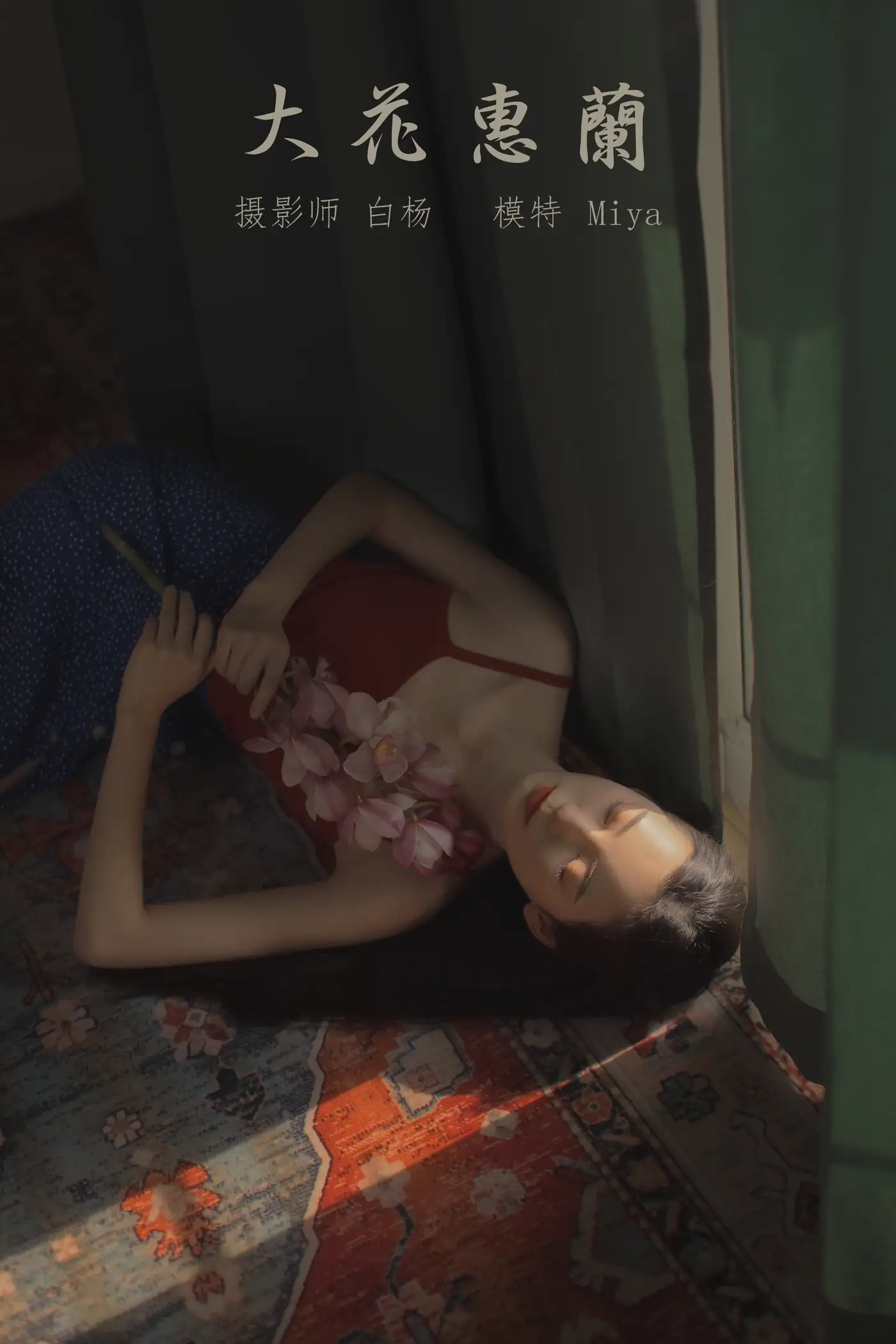 [艺图语] 2022.01.03 Vol.573 – 大花蕙兰 Miya怡君[24P]-PicJJ