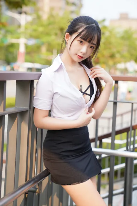 [街拍丝足] NO.078  陈家琳 OL短裙 高跟美腿外拍 #街拍丝足、美足#[100P]-084