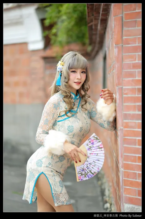 [街拍丝足] NO.069  薛凯云 林安泰古厝 高跟美腿外拍 #街拍丝足、美足#[76P]-075