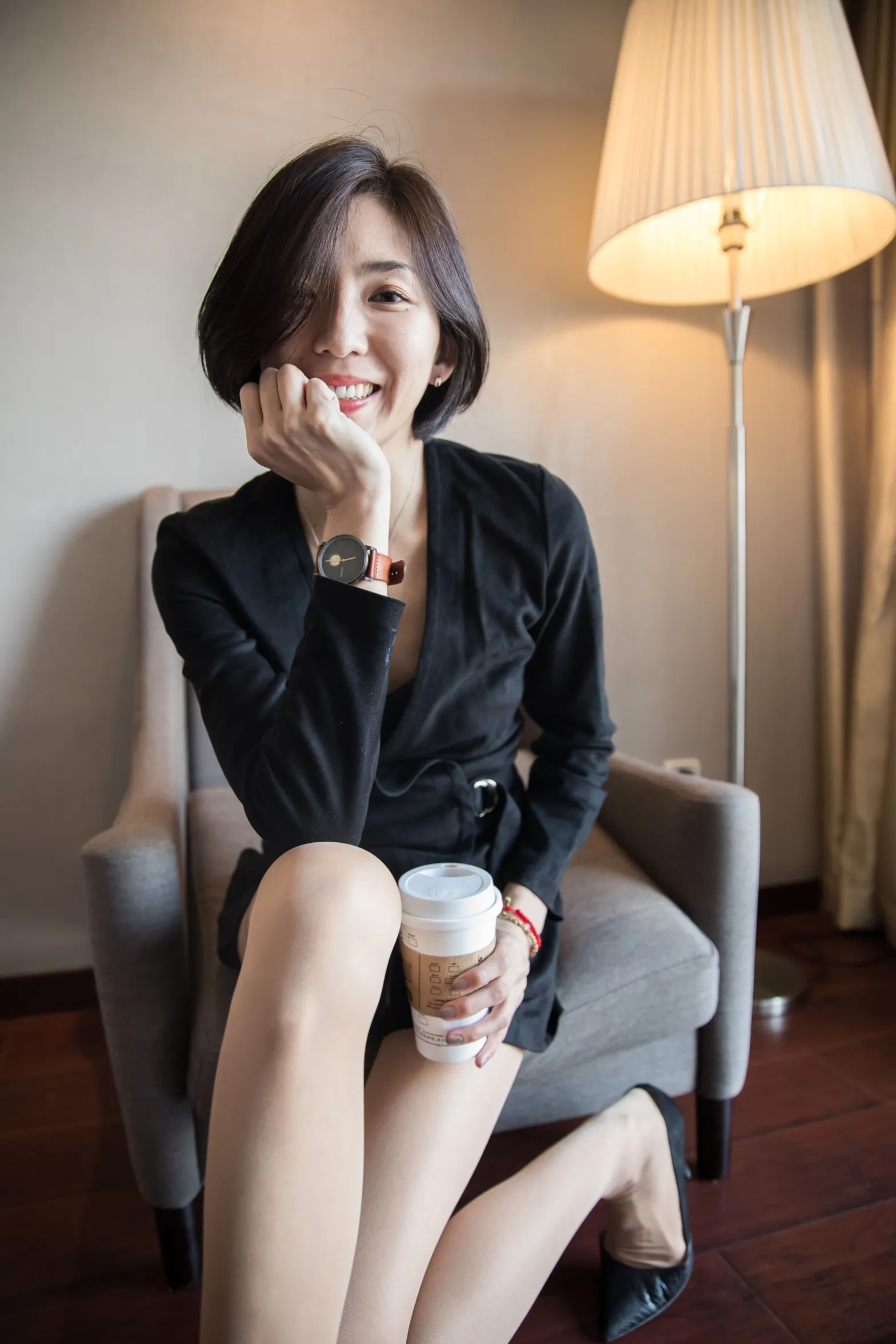 [街拍丝足] NO.120 酒店骨感美女肉丝高跟 #街拍丝足、美足#[88P]-063