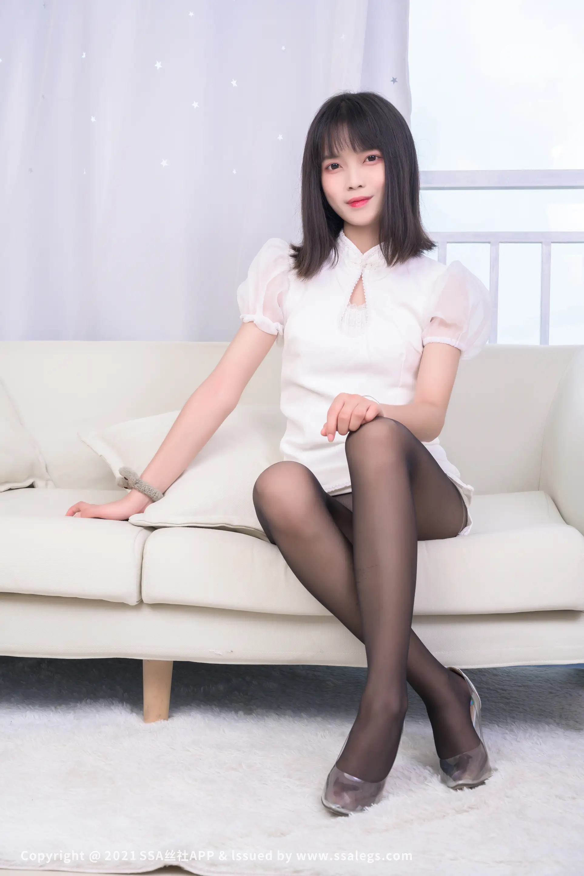 [SSA丝社] NO.664 腿模丹丹的黑丝袜美足(上)#[118P]-045