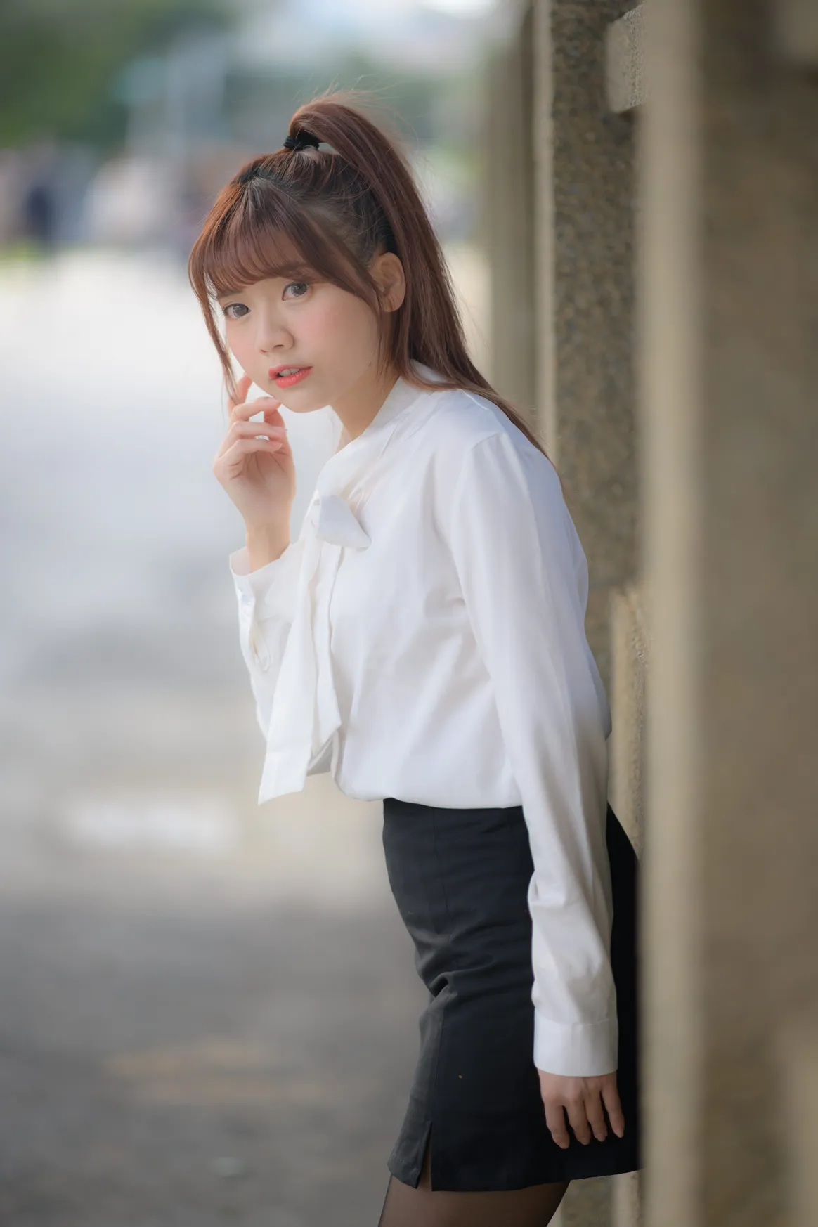 [街拍丝足] NO.237 OL黑丝制服高跟 #街拍丝足、美足#[296P]-021