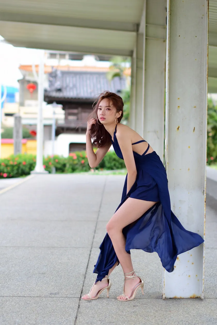 [街拍丝足] NO.178 优宝 高衩长裙凉高美腿 #街拍丝足、美足#[129P]-007