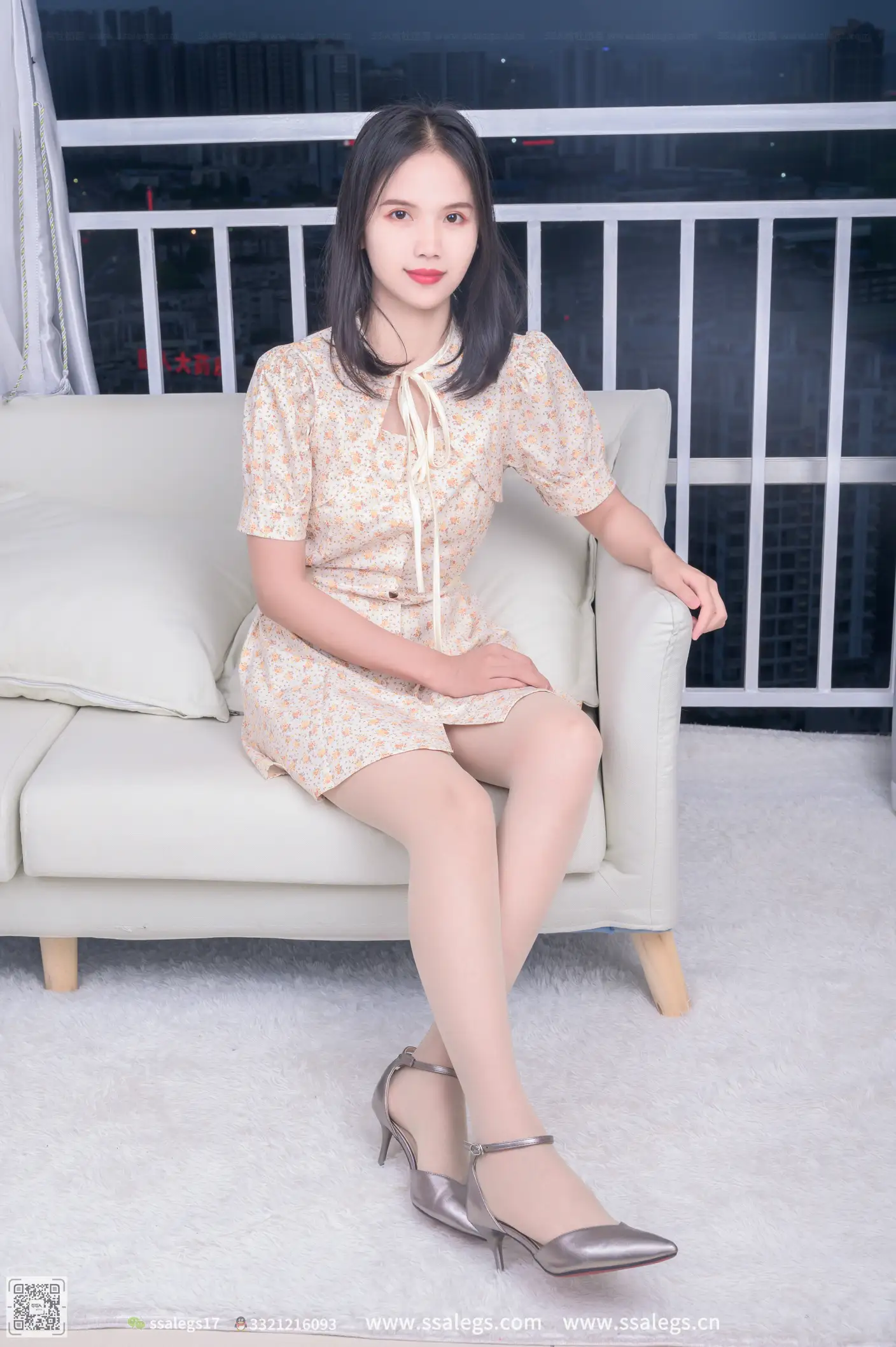 [SSA丝社] NO.522 楚楚 肉丝袜写真、丝社、美足#[151P]-020