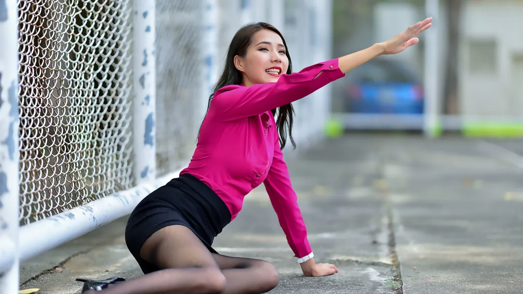 [街拍丝足] NO.199 Anita黄韵菲 OL黑丝高跟美腿 #街拍丝足、美足#[150P]-026