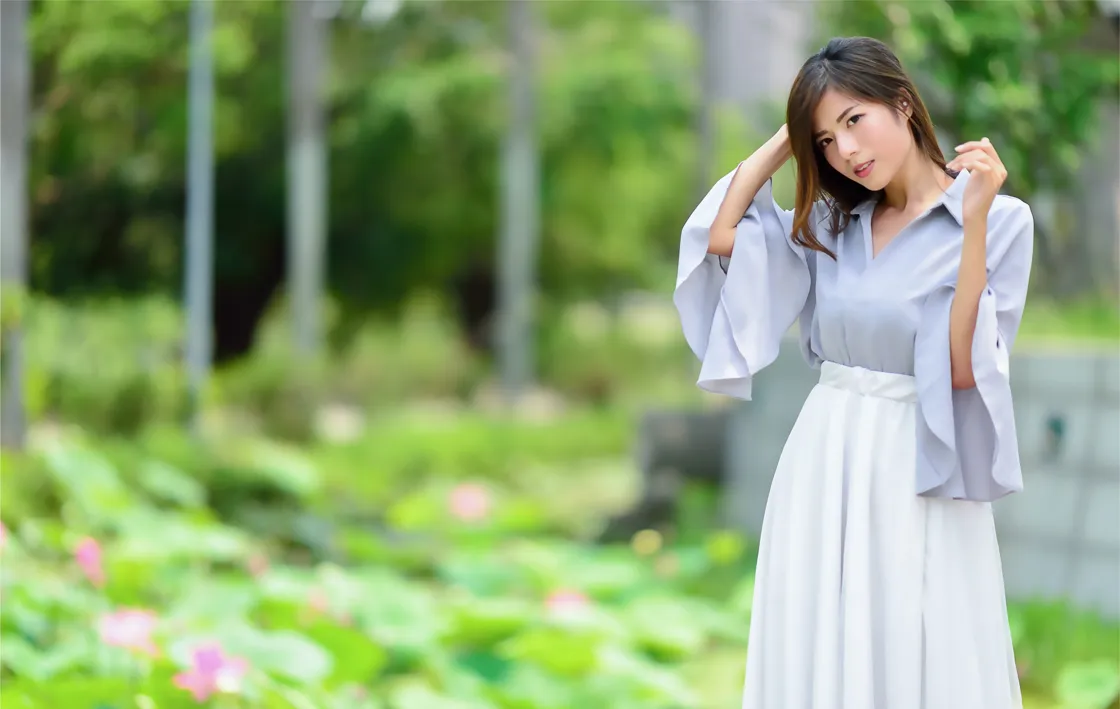 [街拍丝足] NO.145 方唯真 飘逸长裙涼高美腿 #街拍丝足、美足#[184P]-041