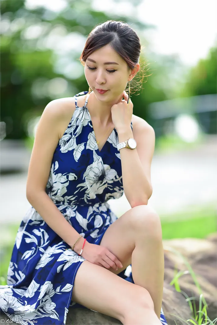 [街拍丝足] NO.196 赵婷婷 连衣裙凉高美腿 #街拍丝足、美足#[122P]-032