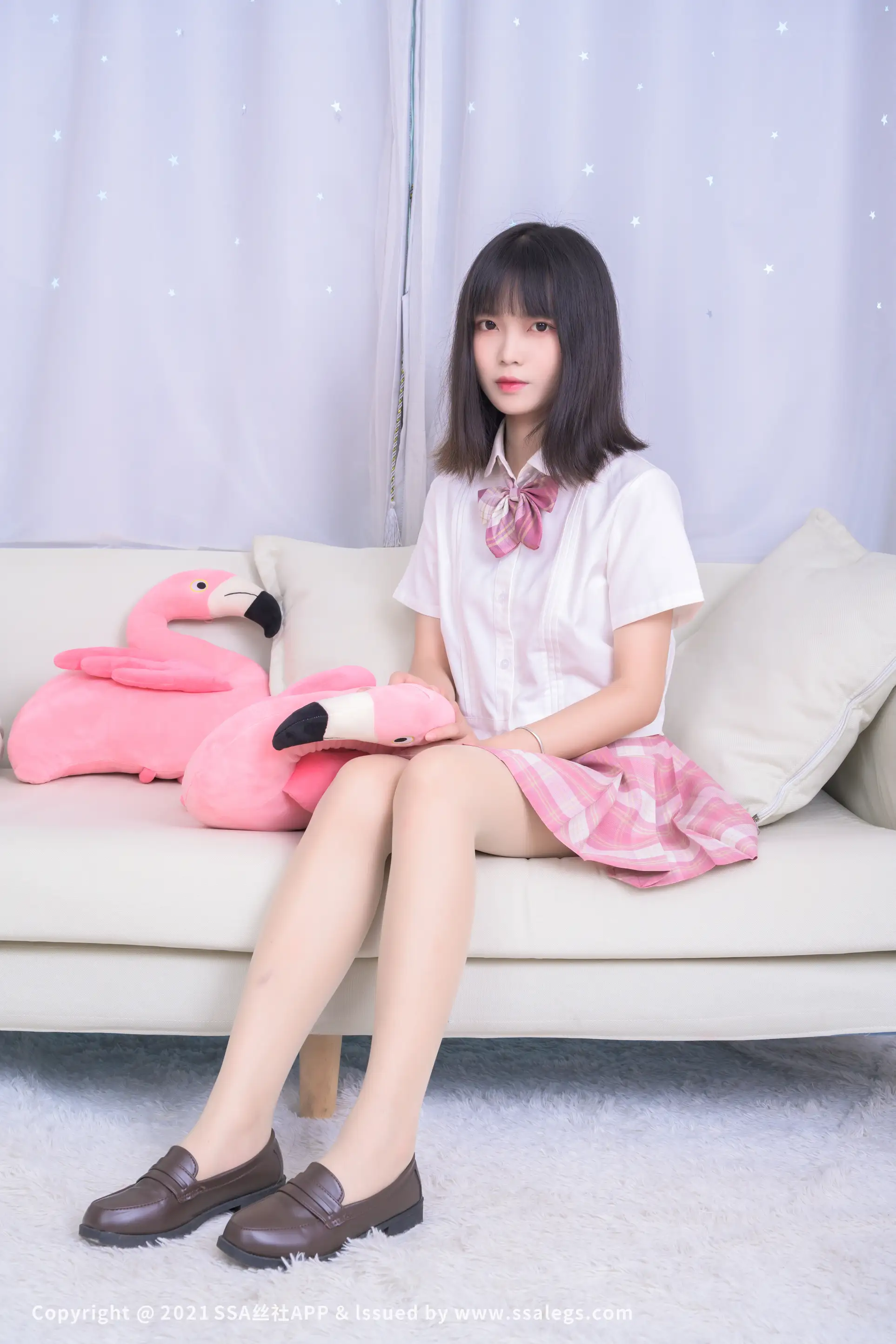 [SSA丝社] NO.700 模特丹丹的肉丝袜美脚(上)[106P]-PicJJ
