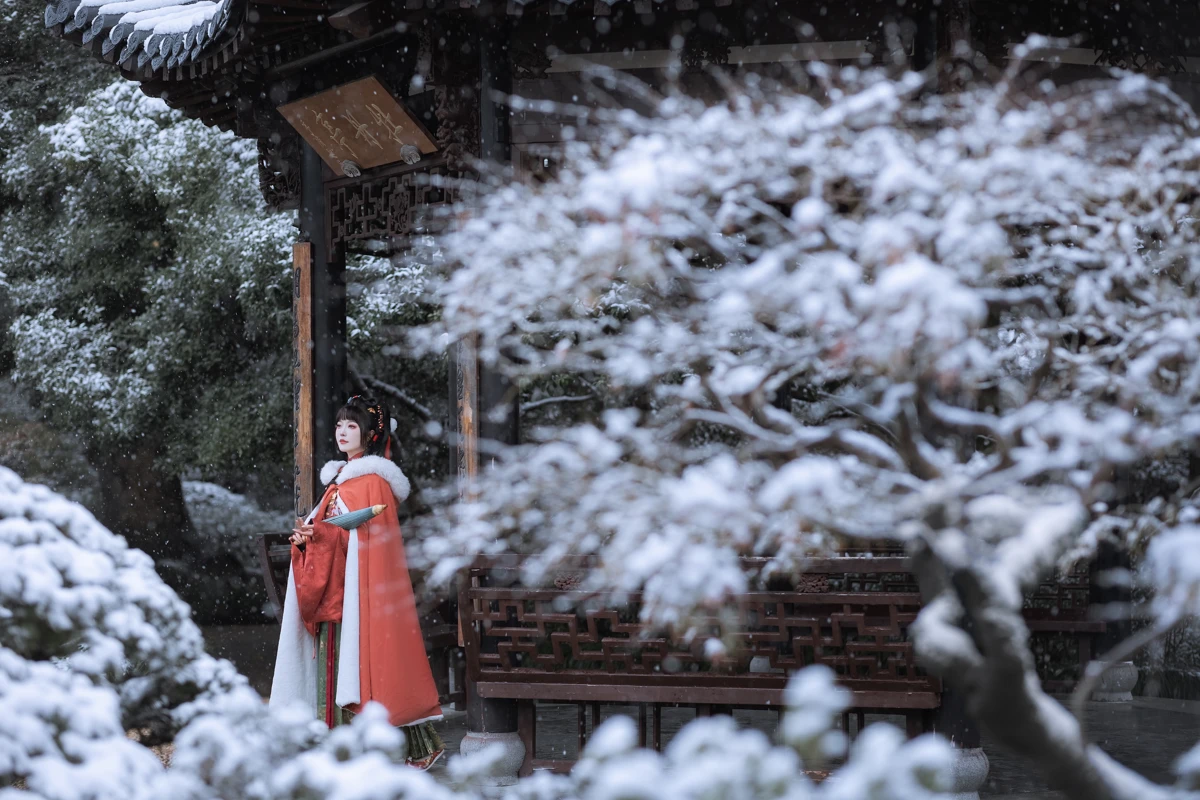 [艺图语]2023.01.31 Vol.2934 临安初雪#璐璐haley#[36P]-012