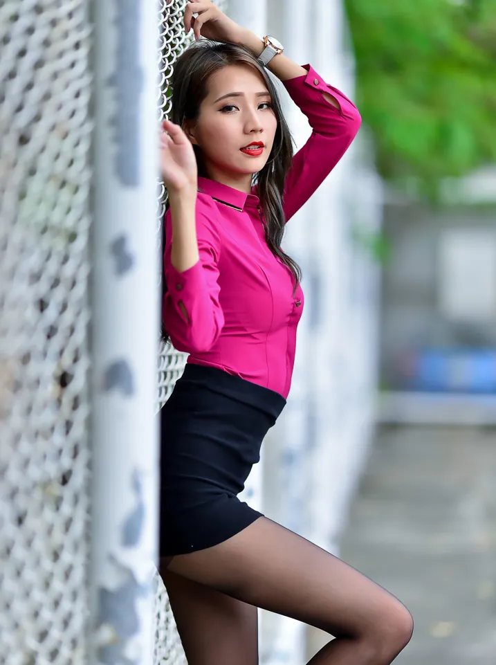[街拍丝足] NO.199 Anita黄韵菲 OL黑丝高跟美腿 #街拍丝足、美足#[150P]-062