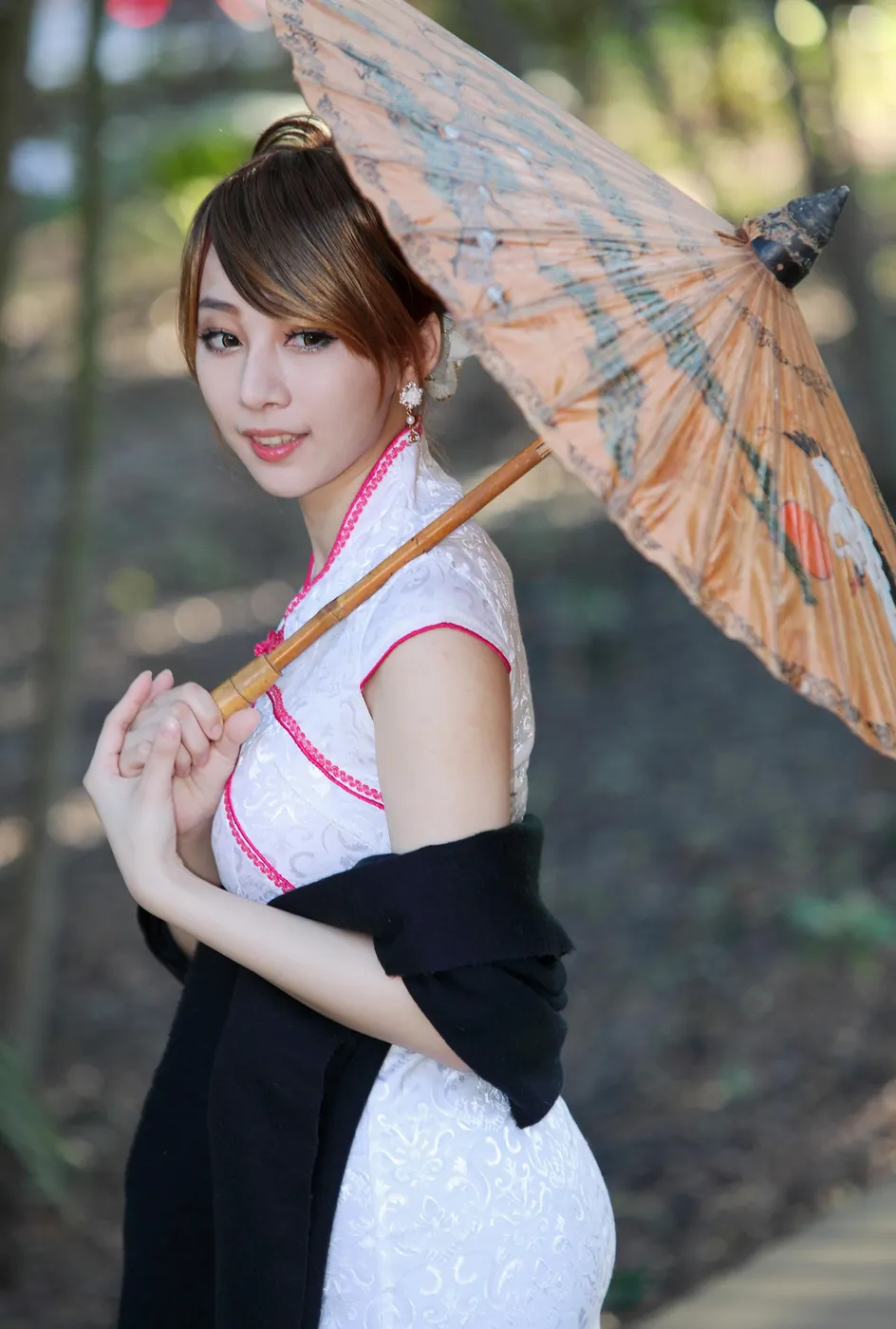 [街拍丝足] NO.212 小优 短旗袍丝袜高跟美腿  #街拍丝足、美足#[78P]-072